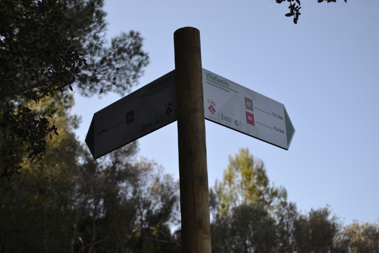 La Coveta Rural Lägenhet Vilafames Exteriör bild